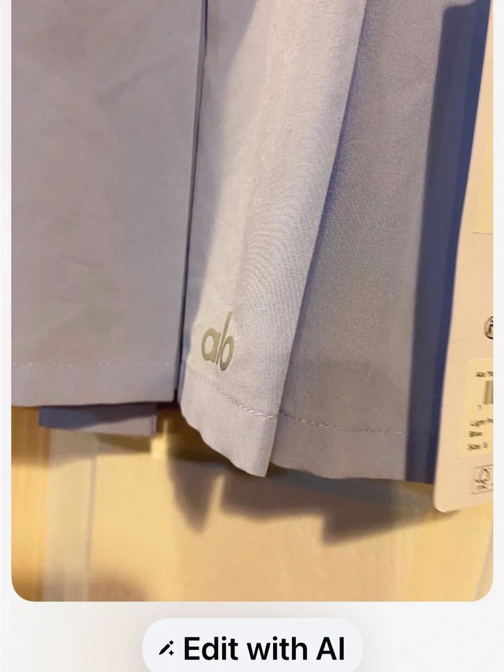 NWT Alo Yoga Pleated Skirt LIGHT PROVENCE Size: S